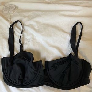 Monday Swimwear Clovelly Top Black NWT